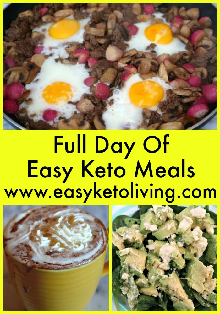 A Typical Day On The Keto Diet - a day in the life with Ketogenic Meals