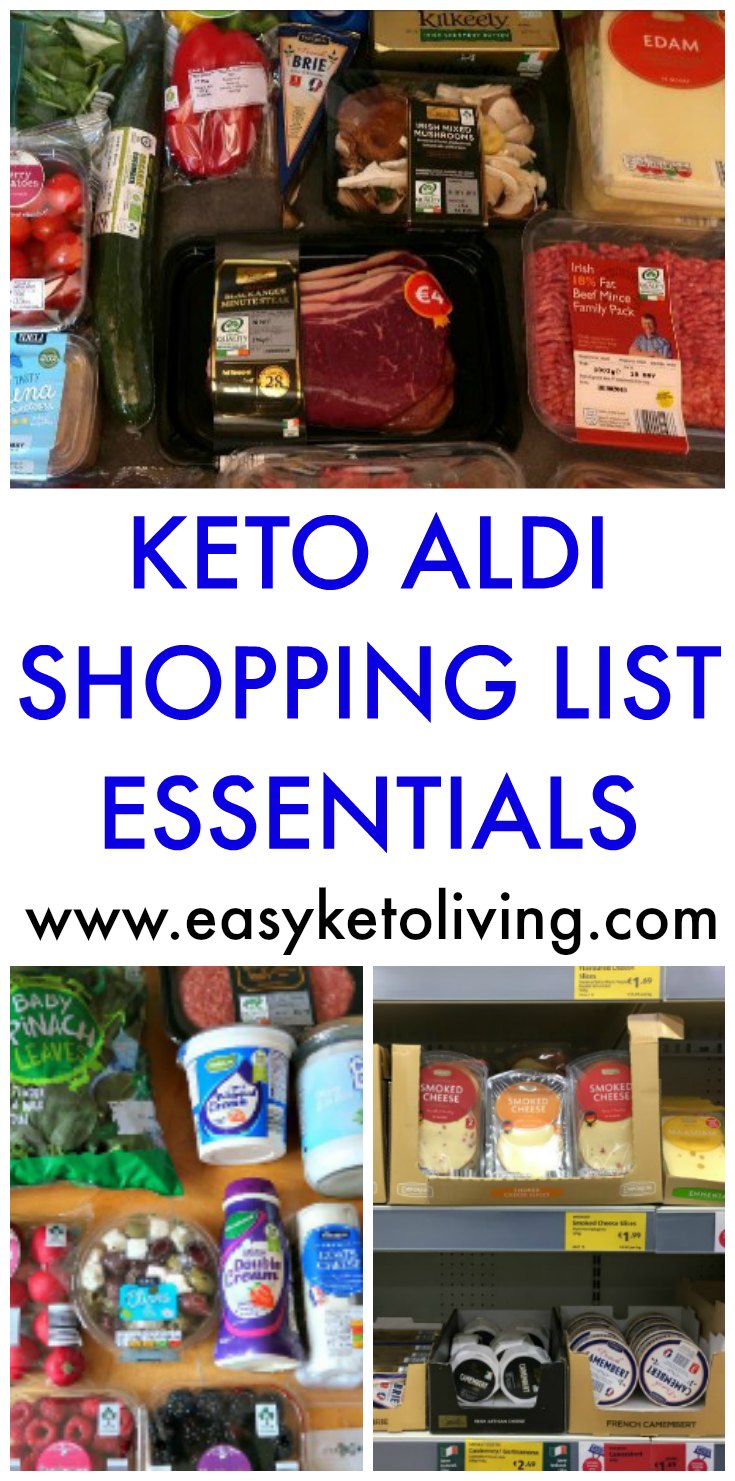 ALDI Keto Shopping List - ULTIMATE Low Carb & Ketogenic List