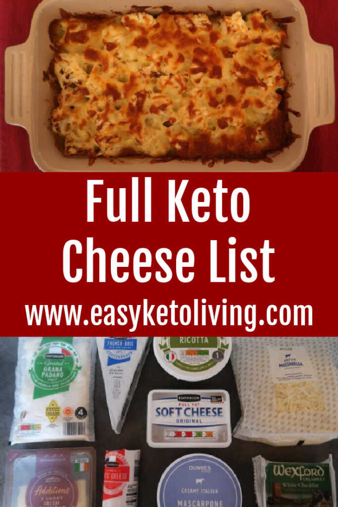 Keto Cheese List - Can You Have Cheese On Low Carb Ketogenic Diet